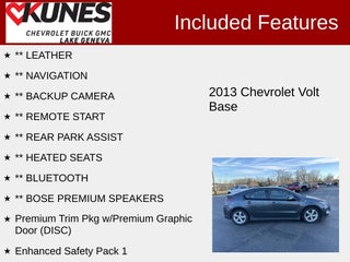 2013 Chevrolet Volt Base in Delavan, WI - Kunes Chevrolet Cadillac of Delavan