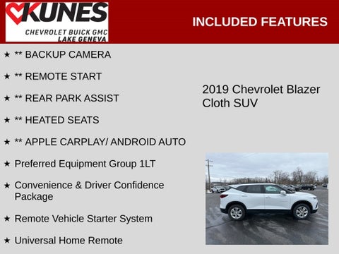 2019 Chevrolet Blazer Base 1LT in Delavan, WI - Kunes Chevrolet Cadillac of Delavan