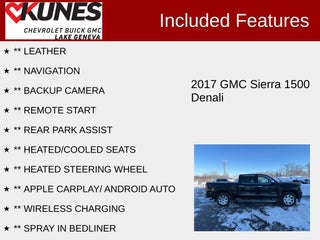 2017 GMC Sierra 1500 Denali in Delavan, WI - Kunes Chevrolet Cadillac of Delavan