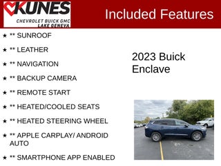 2023 Buick Enclave Premium Group in Delavan, WI - Kunes Chevrolet Cadillac of Delavan