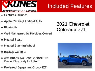 2021 Chevrolet Colorado Z71 in Delavan, WI - Kunes Chevrolet Cadillac of Delavan