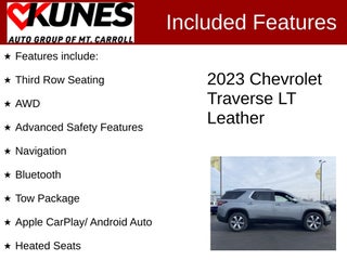 2023 Chevrolet Traverse LT Leather in Delavan, WI - Kunes Chevrolet Cadillac of Delavan