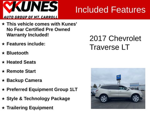 2017 Chevrolet Traverse LT 1LT in Delavan, WI - Kunes Chevrolet Cadillac of Delavan