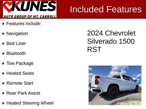 2024 Chevrolet Silverado 1500 RST in Delavan, WI - Kunes Chevrolet Cadillac of Delavan