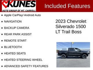 2023 Chevrolet Silverado 1500 LT Trail Boss in Delavan, WI - Kunes Chevrolet Cadillac of Delavan