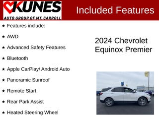 2024 Chevrolet Equinox Premier in Delavan, WI - Kunes Chevrolet Cadillac of Delavan