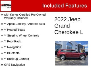 2022 Jeep Grand Cherokee L Limited in Delavan, WI - Kunes Chevrolet Cadillac of Delavan