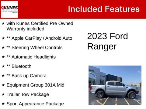 2023 Ford Ranger XLT in Delavan, WI - Kunes Chevrolet Cadillac of Delavan