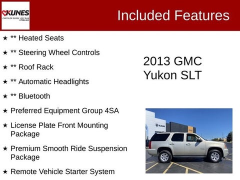 2013 GMC Yukon SLT in Delavan, WI - Kunes Chevrolet Cadillac of Delavan