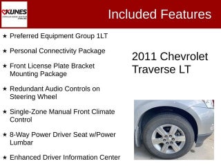 2011 Chevrolet Traverse LT 1LT in Delavan, WI - Kunes Chevrolet Cadillac of Delavan