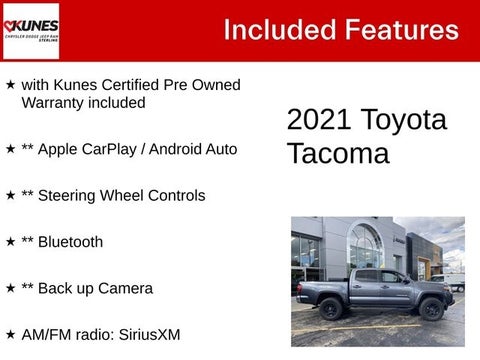 2021 Toyota Tacoma SR5 V6 in Delavan, WI - Kunes Chevrolet Cadillac of Delavan