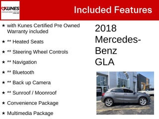 2018 Mercedes-Benz GLA GLA 250 4MATIC® in Delavan, WI - Kunes Chevrolet Cadillac of Delavan
