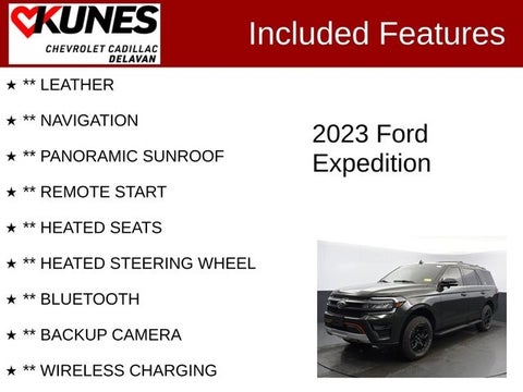 2023 Ford Expedition Timberline in Delavan, WI - Kunes Chevrolet Cadillac of Delavan