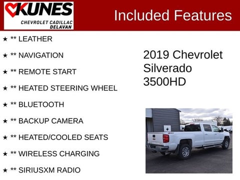 2019 Chevrolet Silverado 3500HD LTZ in Delavan, WI - Kunes Chevrolet Cadillac of Delavan