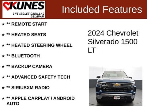 2024 Chevrolet Silverado 1500 LT in Delavan, WI - Kunes Chevrolet Cadillac of Delavan
