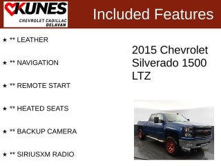 2015 Chevrolet Silverado 1500 LTZ 1LZ in Delavan, WI - Kunes Chevrolet Cadillac of Delavan