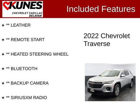 2022 Chevrolet Traverse LT Leather in Delavan, WI - Kunes Chevrolet Cadillac of Delavan