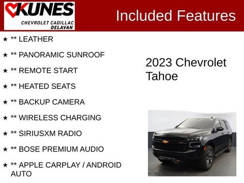 2023 Chevrolet Tahoe Z71 in Delavan, WI - Kunes Chevrolet Cadillac of Delavan