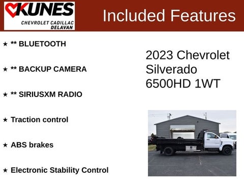 2023 Chevrolet Silverado 6500HD 1WT in Delavan, WI - Kunes Chevrolet Cadillac of Delavan
