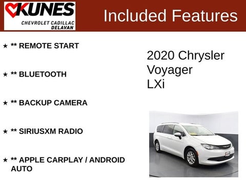 2020 Chrysler Voyager LXI in Delavan, WI - Kunes Chevrolet Cadillac of Delavan