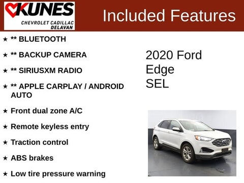 2020 Ford Edge SEL in Delavan, WI - Kunes Chevrolet Cadillac of Delavan