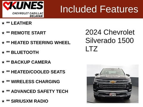 2024 Chevrolet Silverado 1500 LTZ in Delavan, WI - Kunes Chevrolet Cadillac of Delavan
