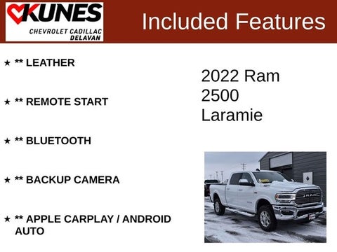 2022 RAM 2500 Laramie in Delavan, WI - Kunes Chevrolet Cadillac of Delavan