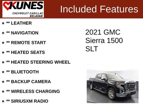 2021 GMC Sierra 1500 SLT in Delavan, WI - Kunes Chevrolet Cadillac of Delavan