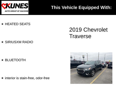 2019 Chevrolet Traverse LT Cloth w/1LT in Delavan, WI - Kunes Chevrolet Cadillac of Delavan