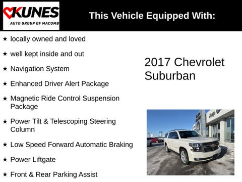 2017 Chevrolet Suburban Premier in Delavan, WI - Kunes Chevrolet Cadillac of Delavan
