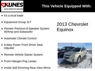 2013 Chevrolet Equinox LT 2LT in Delavan, WI - Kunes Chevrolet Cadillac of Delavan