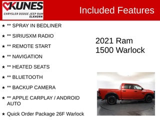 2021 RAM 1500 Classic Warlock in Delavan, WI - Kunes Chevrolet Cadillac of Delavan