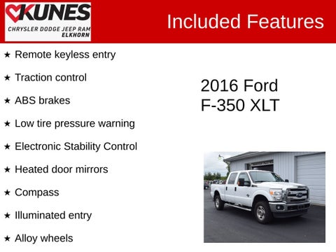 2016 Ford F-350SD XLT in Delavan, WI - Kunes Chevrolet Cadillac of Delavan