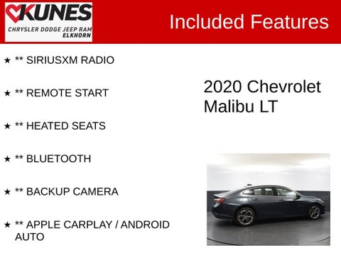 2020 Chevrolet Malibu LT in Delavan, WI - Kunes Chevrolet Cadillac of Delavan