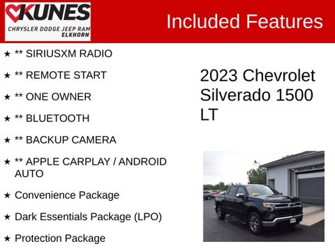 2023 Chevrolet Silverado 1500 LT LT1 in Delavan, WI - Kunes Chevrolet Cadillac of Delavan