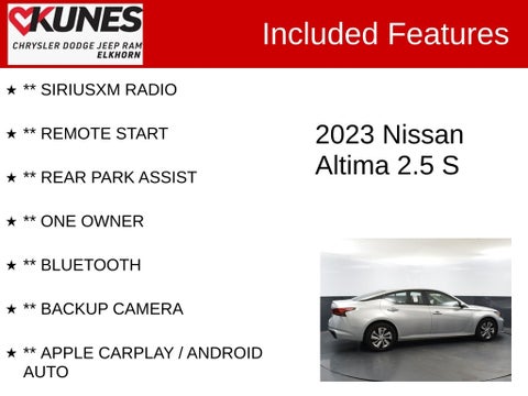 2023 Nissan Altima 2.5 S in Delavan, WI - Kunes Chevrolet Cadillac of Delavan