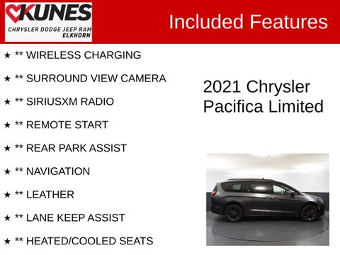 2021 Chrysler Pacifica Limited in Delavan, WI - Kunes Chevrolet Cadillac of Delavan