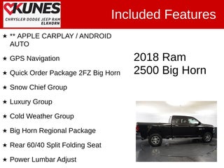 2018 RAM 2500 Big Horn in Delavan, WI - Kunes Chevrolet Cadillac of Delavan