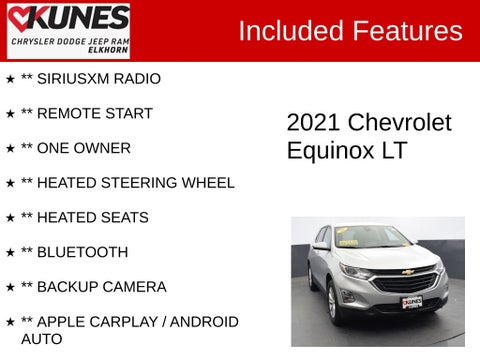 2021 Chevrolet Equinox LT in Delavan, WI - Kunes Chevrolet Cadillac of Delavan
