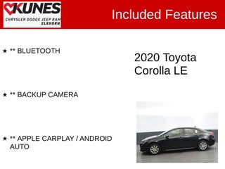 2020 Toyota Corolla LE in Delavan, WI - Kunes Chevrolet Cadillac of Delavan