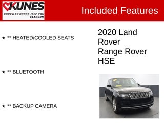 2020 Land Rover Range Rover HSE in Delavan, WI - Kunes Chevrolet Cadillac of Delavan