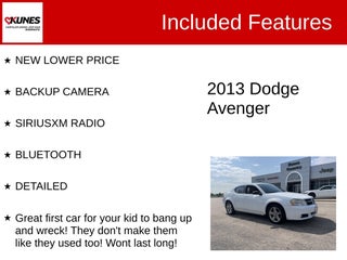 2013 Dodge Avenger SXT in Delavan, WI - Kunes Chevrolet Cadillac of Delavan