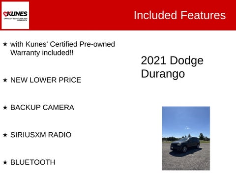2021 Dodge Durango GT Plus in Delavan, WI - Kunes Chevrolet Cadillac of Delavan