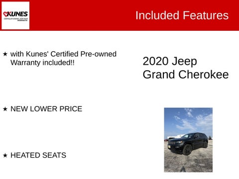 2020 Jeep Grand Cherokee Altitude in Delavan, WI - Kunes Chevrolet Cadillac of Delavan