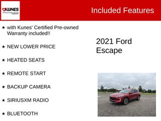 2021 Ford Escape SEL in Delavan, WI - Kunes Chevrolet Cadillac of Delavan