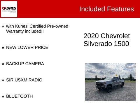 2020 Chevrolet Silverado 1500 Custom Trail Boss in Delavan, WI - Kunes Chevrolet Cadillac of Delavan