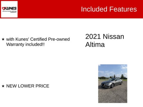 2021 Nissan Altima 2.5 SV in Delavan, WI - Kunes Chevrolet Cadillac of Delavan