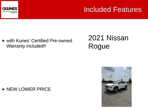 2021 Nissan Rogue SV in Delavan, WI - Kunes Chevrolet Cadillac of Delavan