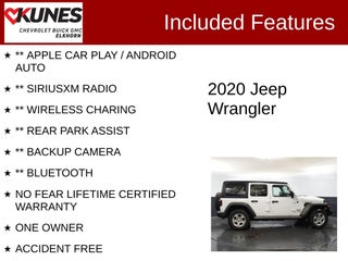 2020 Jeep Wrangler Unlimited Sport S in Delavan, WI - Kunes Chevrolet Cadillac of Delavan