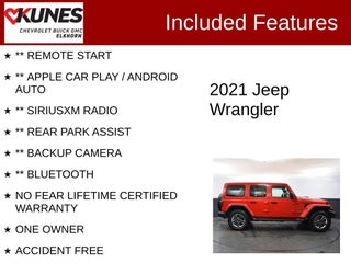 2021 Jeep Wrangler Unlimited Sahara in Delavan, WI - Kunes Chevrolet Cadillac of Delavan